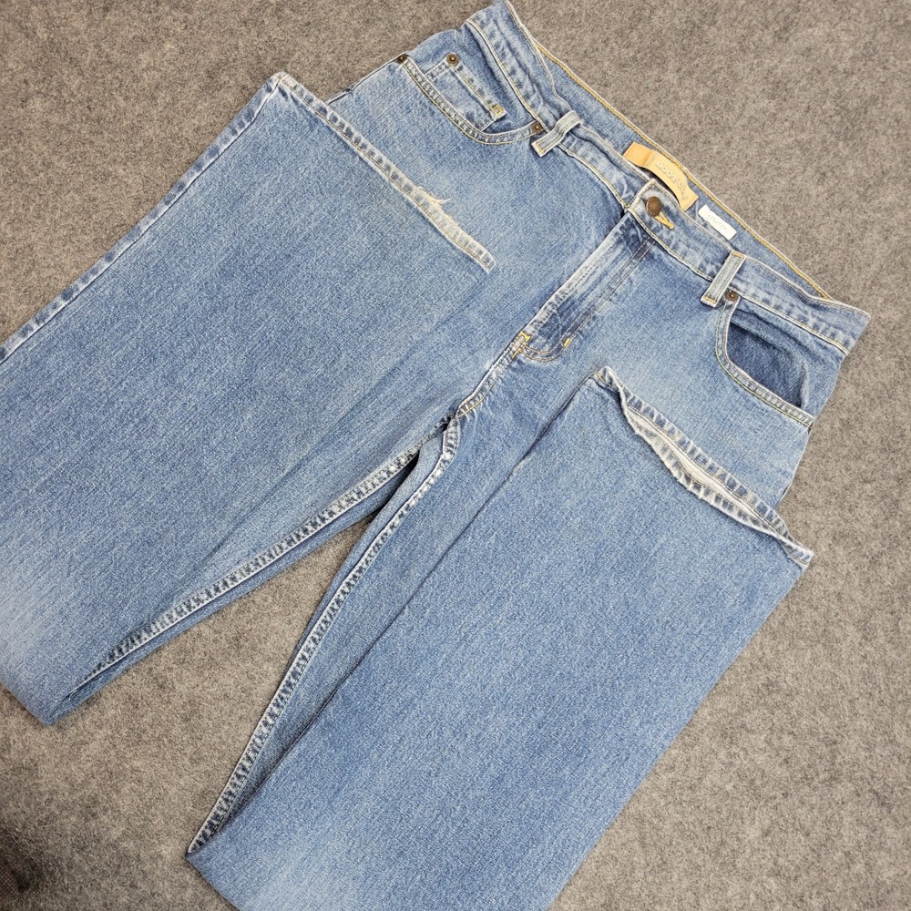 Old Navy Jeans Womens 12L Blue Stretch Streetwear Americana Bootcut Leg City Y2K